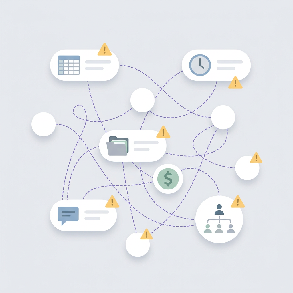 Fragmented HR tools without a single source of truth